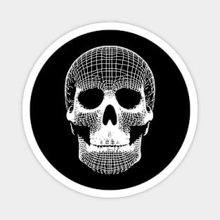 3d skull Magnet